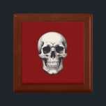 Skull Illustration Erinnerungskiste<br><div class="desc">Fantasy Rock Punk Heavy Metal Art - Skelett Skelett - Digital Fantasy Art</div>