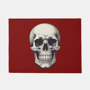 Skull Illustration Fußmatte