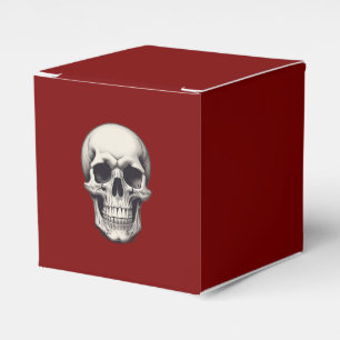 Skull Illustration Geschenkschachtel