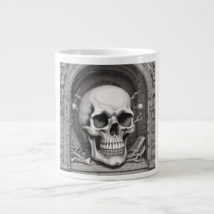 Skull Illustration Jumbo-Tasse