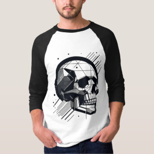 Skull in verschiedenen Stilen 17 T-Shirt