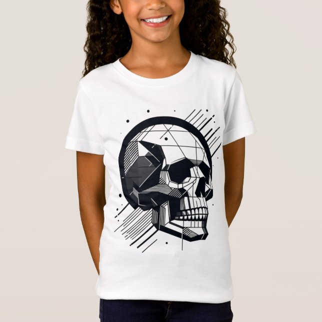 Skull in verschiedenen Stilen 29 T-Shirt (Vorderseite)
