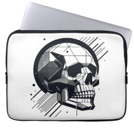 Skull in verschiedenen Stilen 38 Laptopschutzhülle