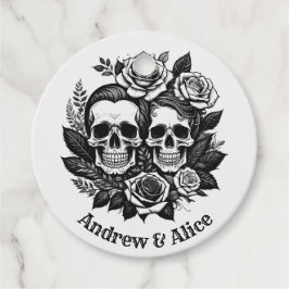 Skull-individuelle Name-T - Shirt Geschenkanhänger