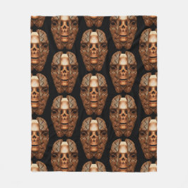 Skull inside: Enthüllung innerer Komplexität Fleecedecke