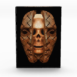 Skull inside: Enthüllung innerer Komplexität Fotoblock