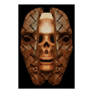 Skull inside: Enthüllung innerer Komplexität Poster