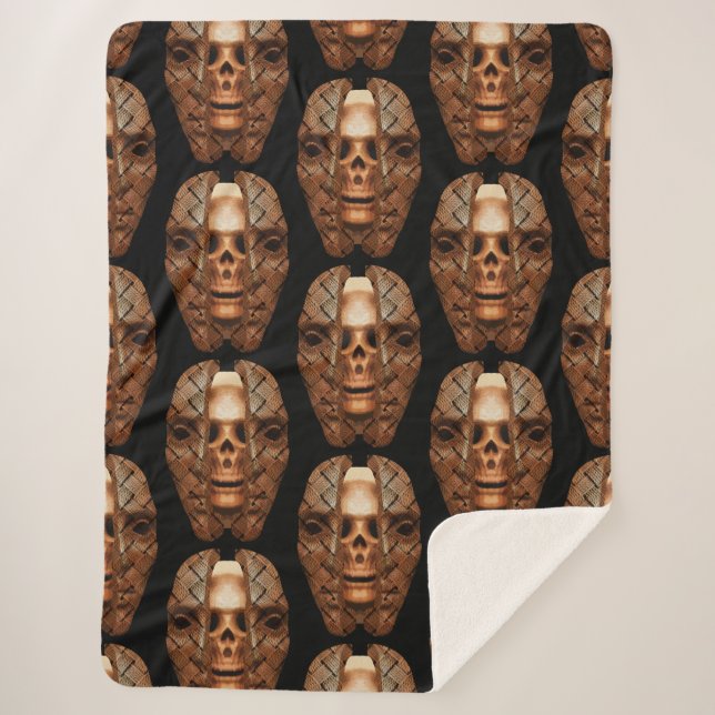 Skull inside: Enthüllung innerer Komplexität Sherpadecke (Vorderseite)