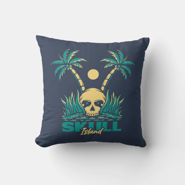 Skull Island Kissen (Vorderseite)
