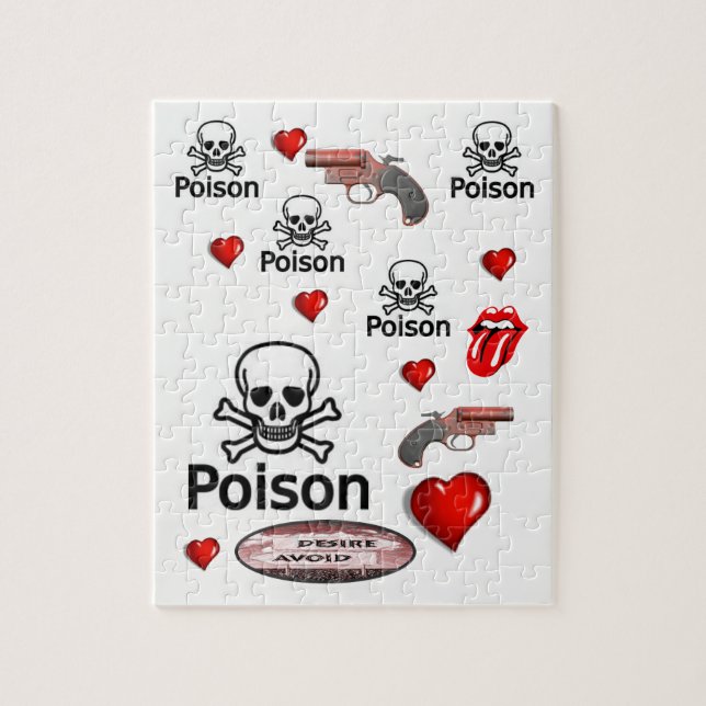 Skull Jigsaw Puzzle (Vertikal)