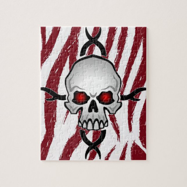 Skull Jigsaw Puzzle (Vertikal)