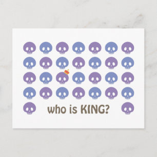 SKULL KING POSTKARTE