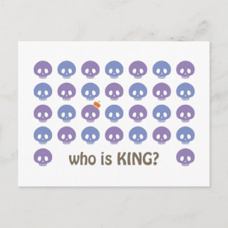 SKULL KING POSTKARTE