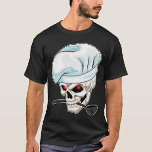 Skull Koch Kochlöffel T-Shirt