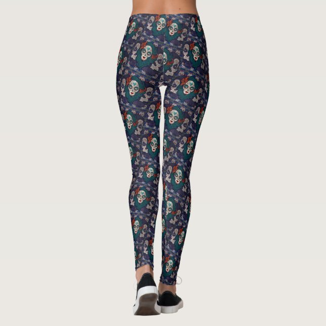Skull Ladys Leggings (Rückseite)