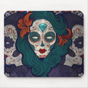 Skull Ladys Mousepad