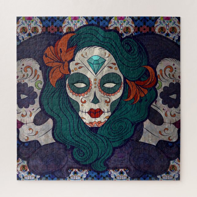 Skull Ladys Puzzle (Vertikal)