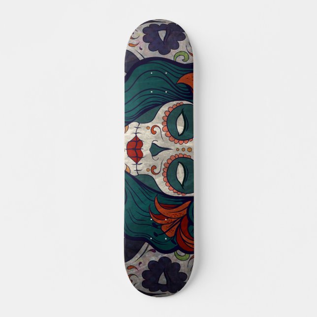 Skull Ladys Skateboard (Vorne)