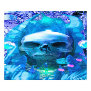 Skull Magician Fotodruck