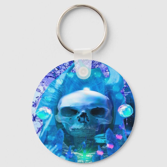 Skull Magician Schlüsselanhänger (Vorderseite)