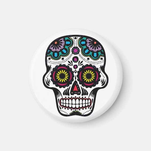 Skull/Magnet Magnet (Vorne)