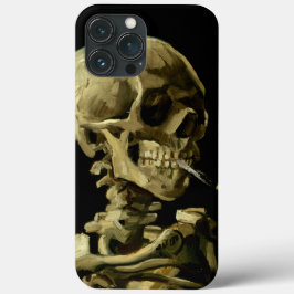 Skull mit brennender Zigarette von Van Gogh Case-Mate iPhone Hülle