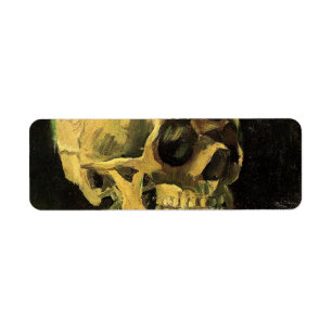 Skull mit brennender Zigarette von Vincent van Gog