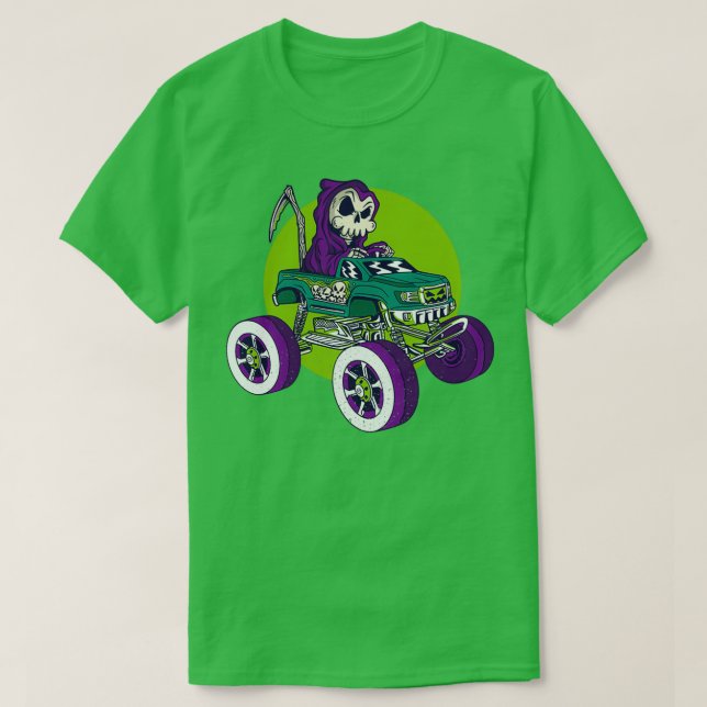 Skull Monster LKW 2 T-Shirt (Design vorne)