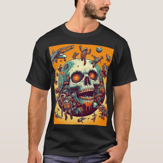 Skull Moon T-Shirt (Vorderseite)