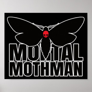 Skull Moths Skull Moth Death Moth Entomology Geek Poster