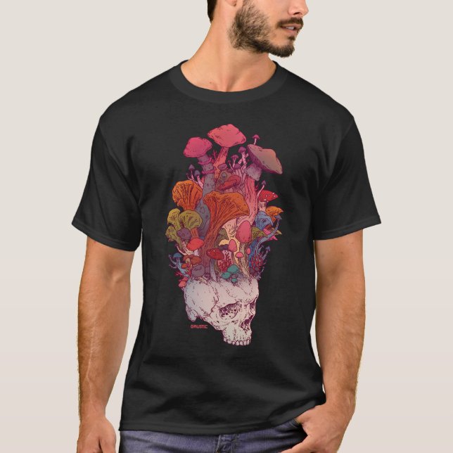 Skull Mushroom T-Shirt (Vorderseite)