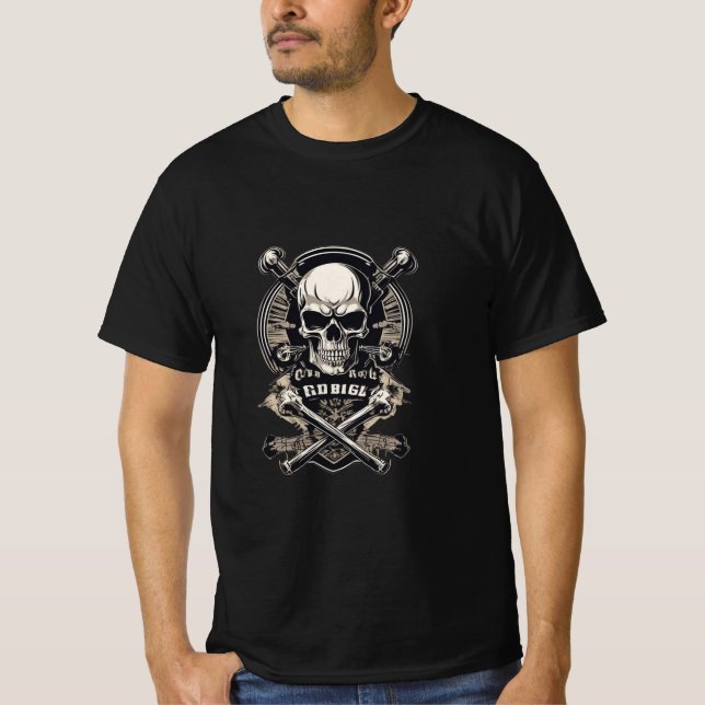 Skull 'n' Knochen T-Shirt (Vorderseite)