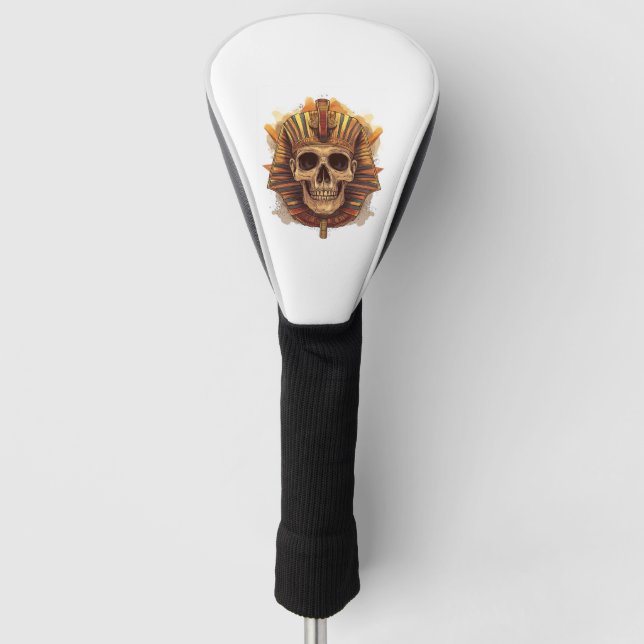 Skull of the Pharaoh Golf Headcover (Vorderseite)