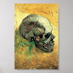 Skull Painting , Van Gogh Berühmtes Gemälde Poster