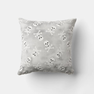 Skull Pattern Halloween Kissen