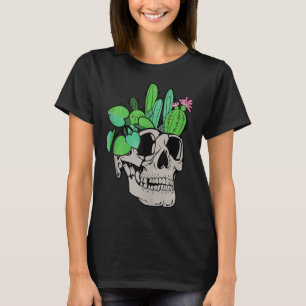Skull Pflanze Niedlich Garden Doll Planters Funny T-Shirt