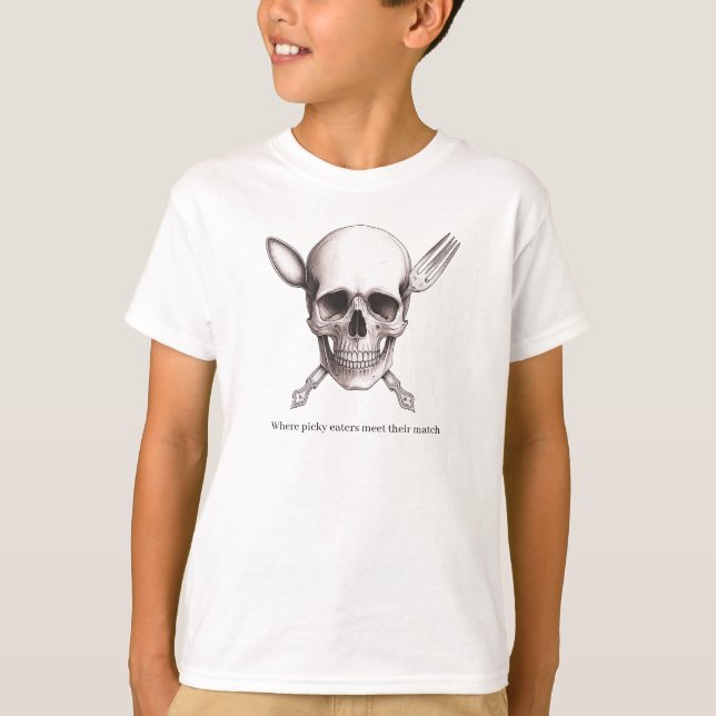 Skull Picky Eaters T-Shirt (Vorderseite)