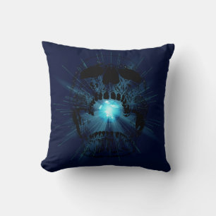 Skull Pillows Earth Galaxy Skull Kissen