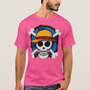 Skull Pirate Crane T-Shirt