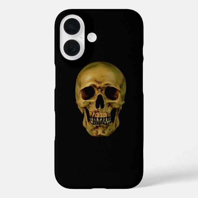 Skull Pop Art Fantasy Case-Mate iPhone Hülle (Rückseite)