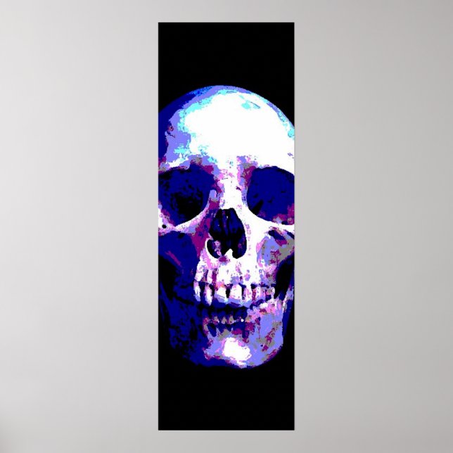 Skull Pop Art Poster (Vorne)