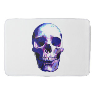 Skull Pop Kunstmalerei Badematte