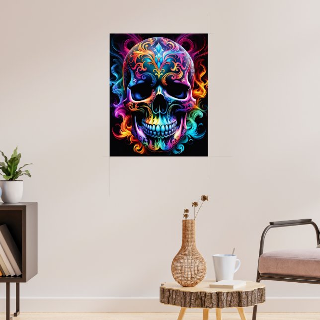 Skull Poster (Wohnzimmer 3)