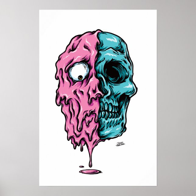 Skull poster 1 (Vorne)