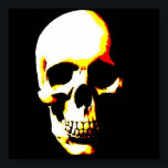 Skull Poster Print - Fantasy Punk Rock Pop Art<br><div class="desc">Skull Poster Print - Fantasy Art Images - Punk Rock Pop Art</div>