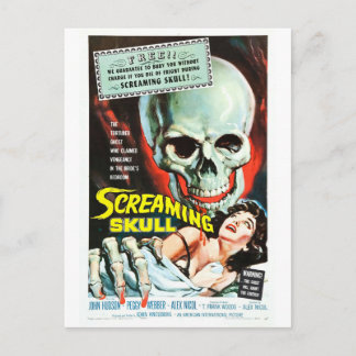 SKULL-POSTKARTE POSTKARTE