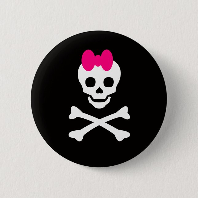Skull Princess Button (Vorderseite)