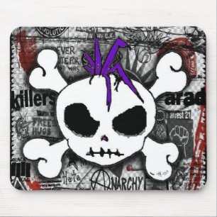 Skull Punk Mousepad