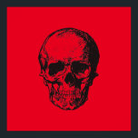 Skull Red Pop Art Poster<br><div class="desc">Dieses Produkt war sehr gut und ich Liebe, wie einfach es ist für individuelles Design. Das Design war sehr einfach, daher bin ich sehr zufrieden, wenn ich kreiere.</div>