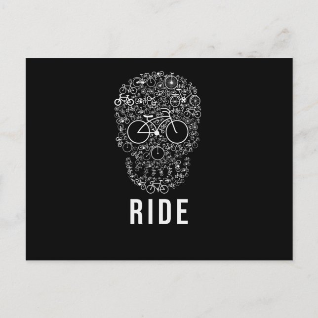 Skull Ride Postkarte (Vorderseite)